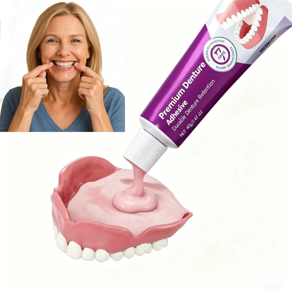 Denture Adhesive Cushion & Silicone Reline Kit – Stable Hold