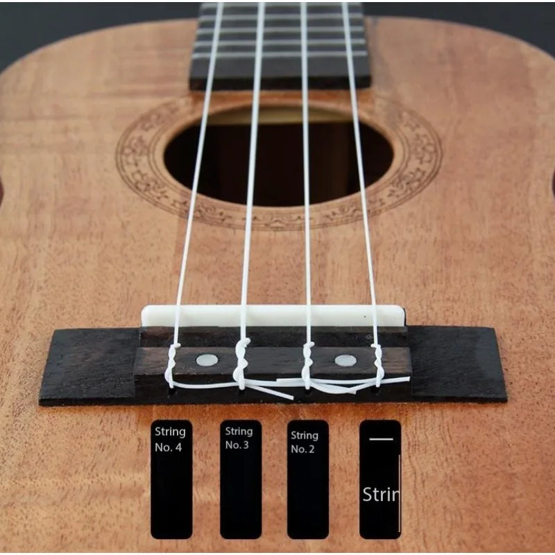 2-Pack Nylon Ukulele Strings – 21" 23" 26" Replacement Set Ukulele Strings Peaceful Pleasures Health and Wellness