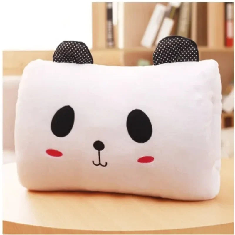 Cartoon Cute Hand Warmer Pillow, Warm Hand Cover Cylinder Cushion for Women Girls, Soft Plush Stuffed Toy Gift, Home Decor Peaceful Pleasures Health and Wellness