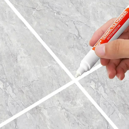 Mold-Resistant Waterproof Ceramic Tile Grout Marker Pen for Kitchen Bathroom Wall Floor Repair Peaceful Pleasures Health and Wellness
