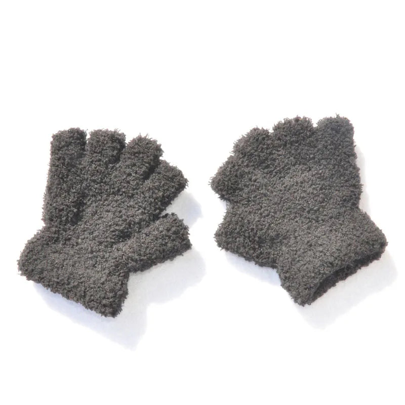 Baby Winter Mittens Plush Fleece Gloves for Toddlers 1-4Y