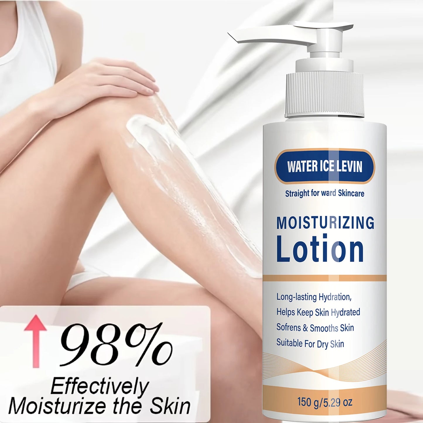 Water Ice Levin Dry Skin Moisturizing Body Lotion 150g