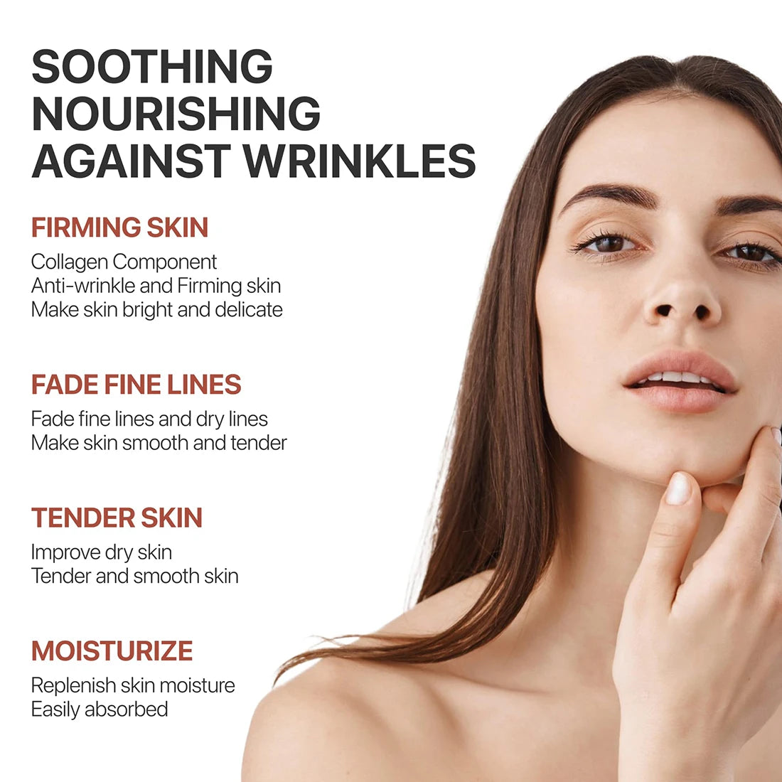 Golden Collagen Anti-Wrinkle Cream 50g – Skin Tightening, Firming & Lasting Moisturizer for All Skin Types Peaceful Pleasures Health and Wellness