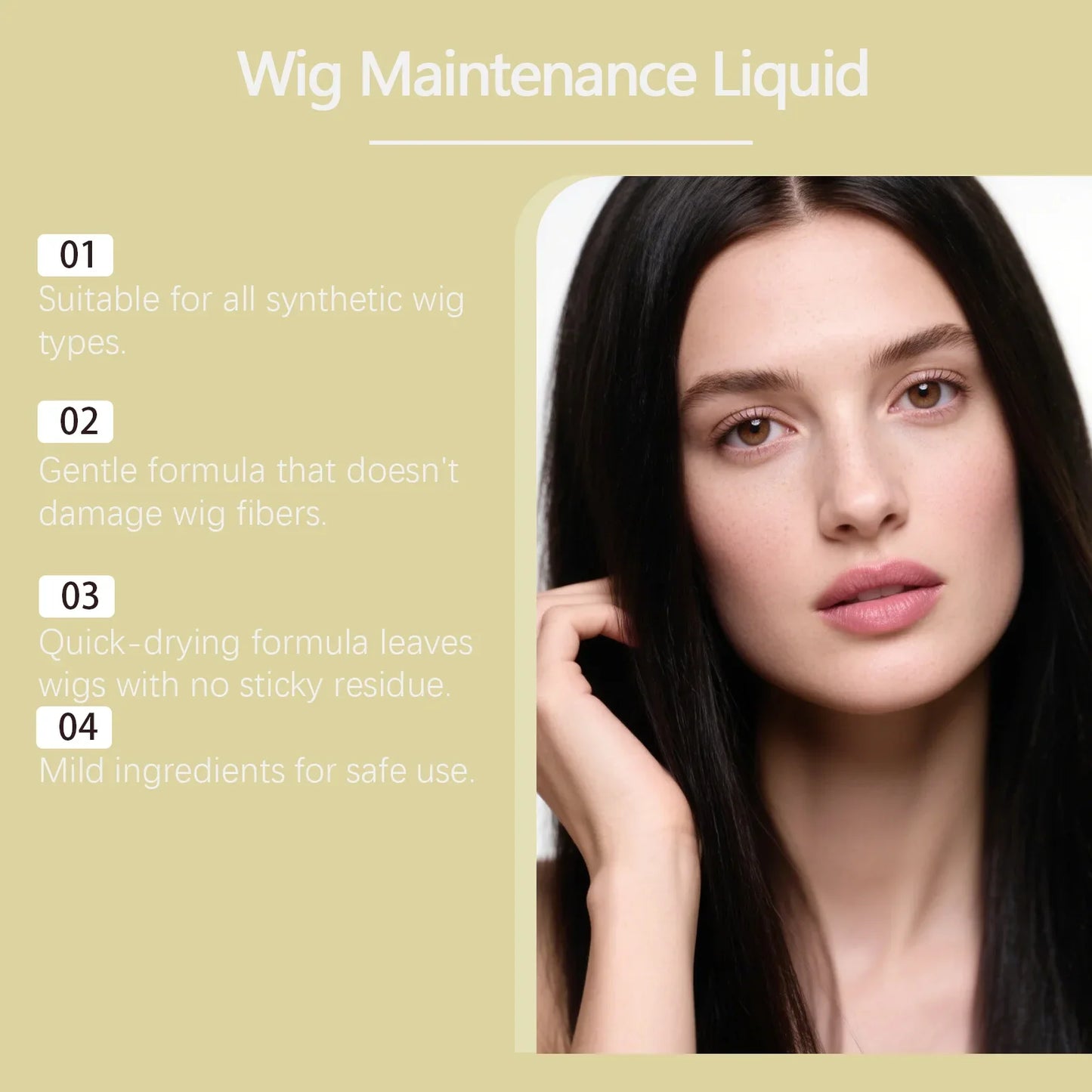 Eelhoe Coconut Oil Wig Volumizing Spray 50ml – Frizz Control