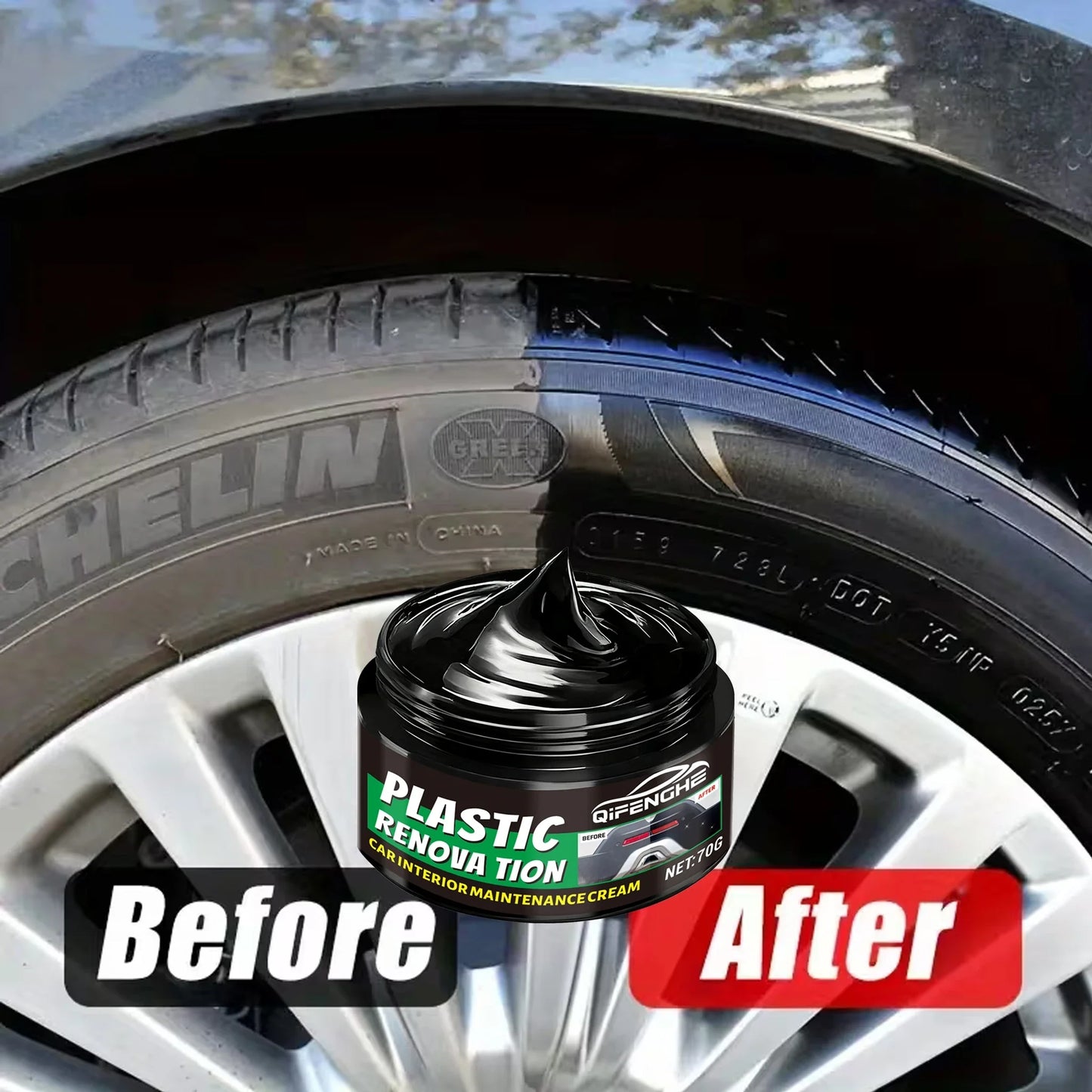 Car Interior Wax – PVC & Plastic Care for Dashboard & Seats