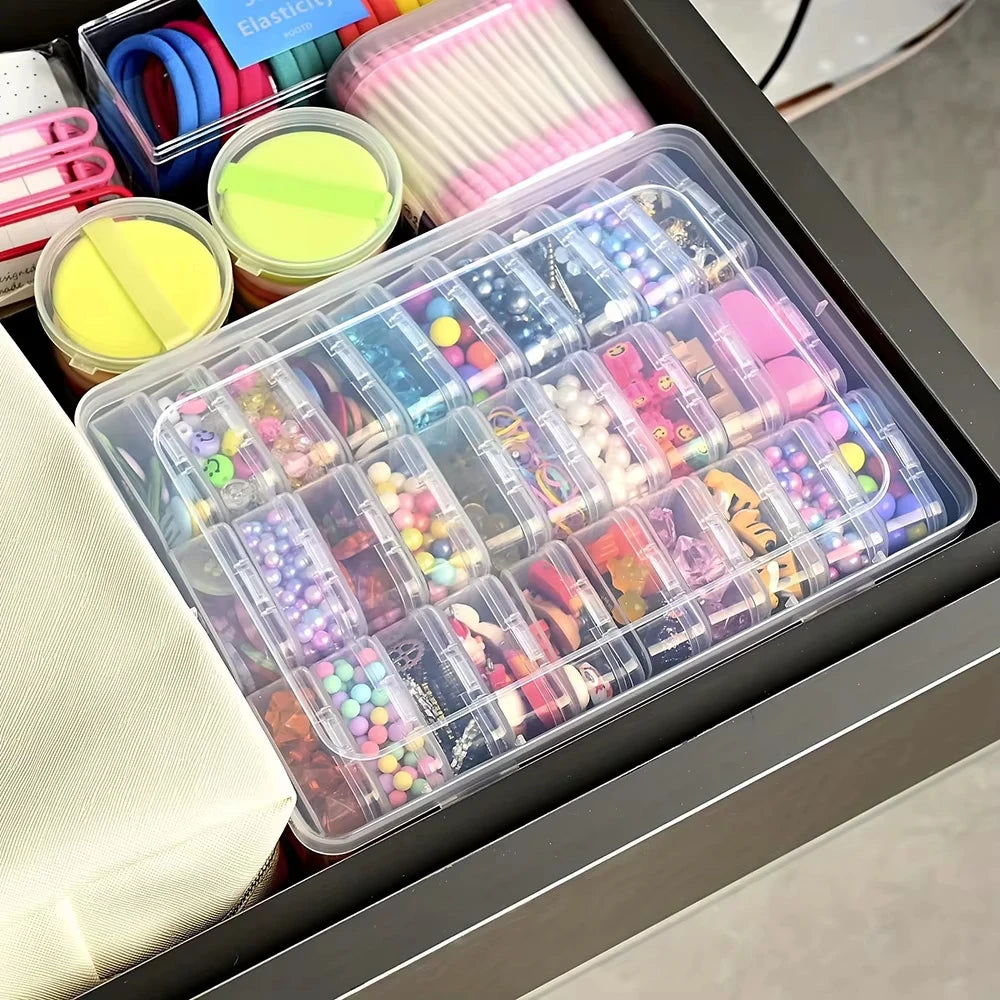 DIY Diamond Painting Embroidery Storage Box, Nail Art Jewelry Rhinestone Mosaic Storage Container, Multifunctional Storage Box Peaceful Pleasures Health and Wellness