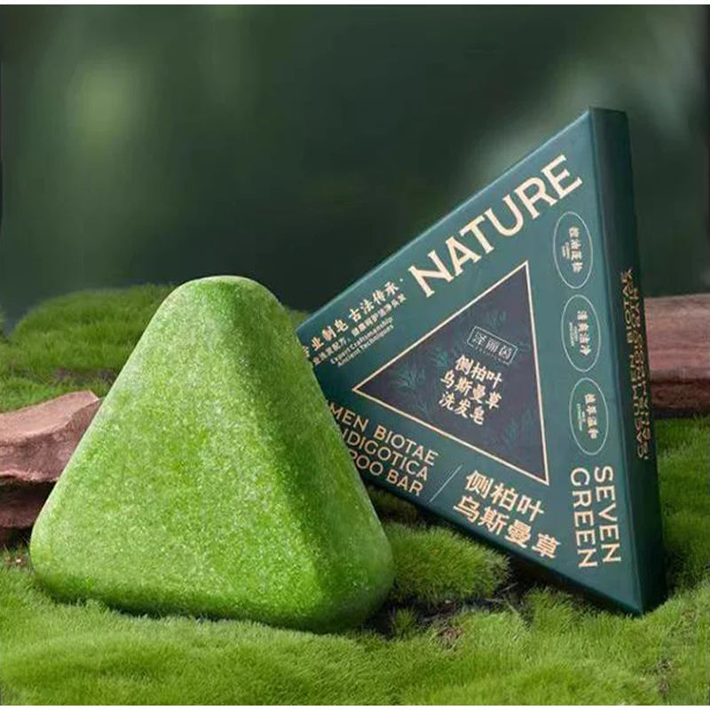 Arborvitae Leaf Shampoo Soap Handmade Natural Herbal Scalp Itching Relief Promote Hair Growth Prevent Hair Loss And DandruffSoap Peaceful Pleasures Health and Wellness