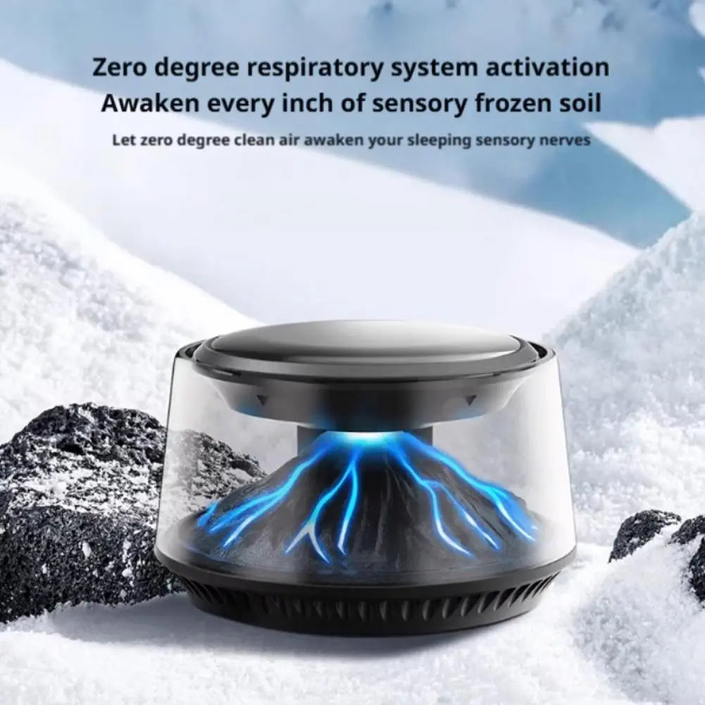 360° Volcanic Iceberg Car Air Freshener – Auto Spray Diffuser