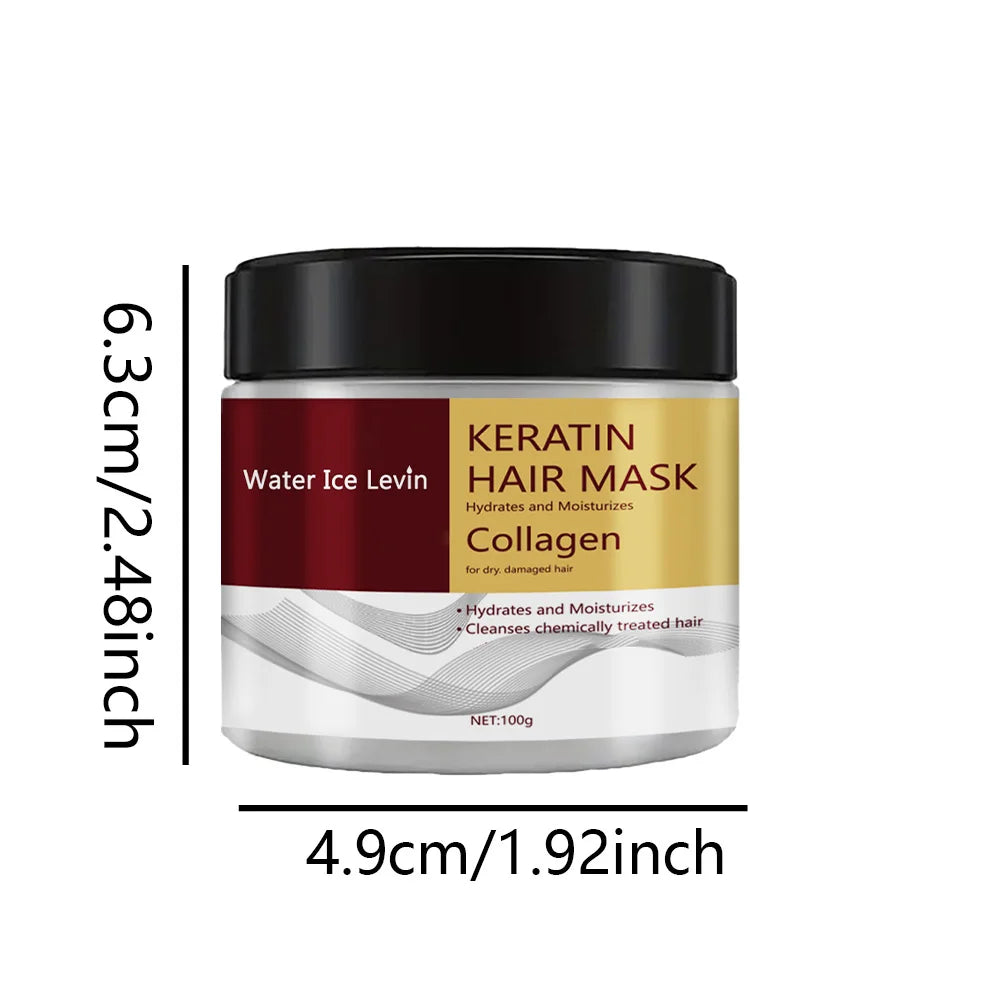 Collagen Keratin Hair Mask – Moisturizing Frizz Control 100g