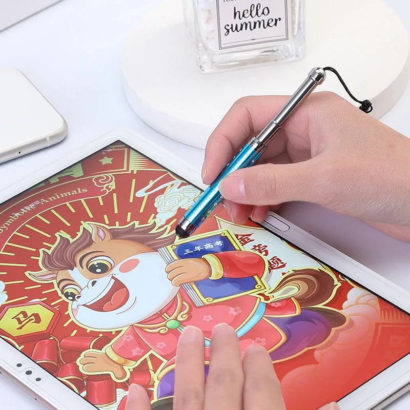 Professional stylus Universal Mobile Phone Touch Screen Accessory Metal Electrostatic Capacitive Pencil Tablet iphone Android Peaceful Pleasures Health and Wellness