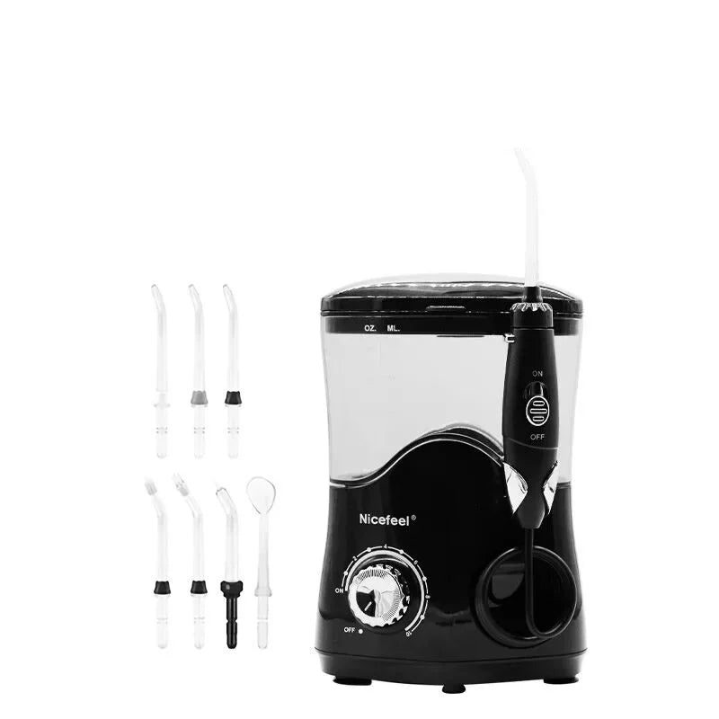 600ml Water Flosser Oral Irrigator | 7 Nozzles, 10 Pressures