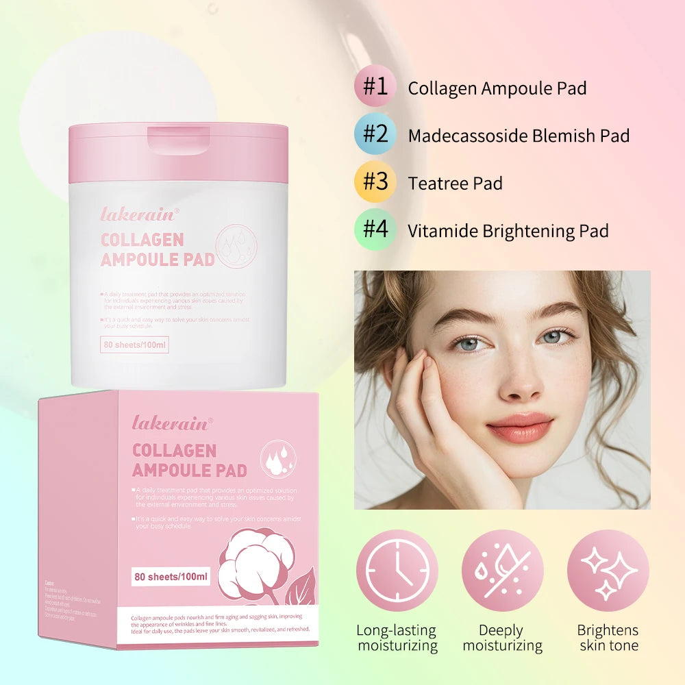 Cotton Facial Pads Toner Pads with Centella Asiatica to Improve Uneven Skin Tone Vegan Face Gauze Pads 60 Pads Peaceful Pleasures Health and Wellness