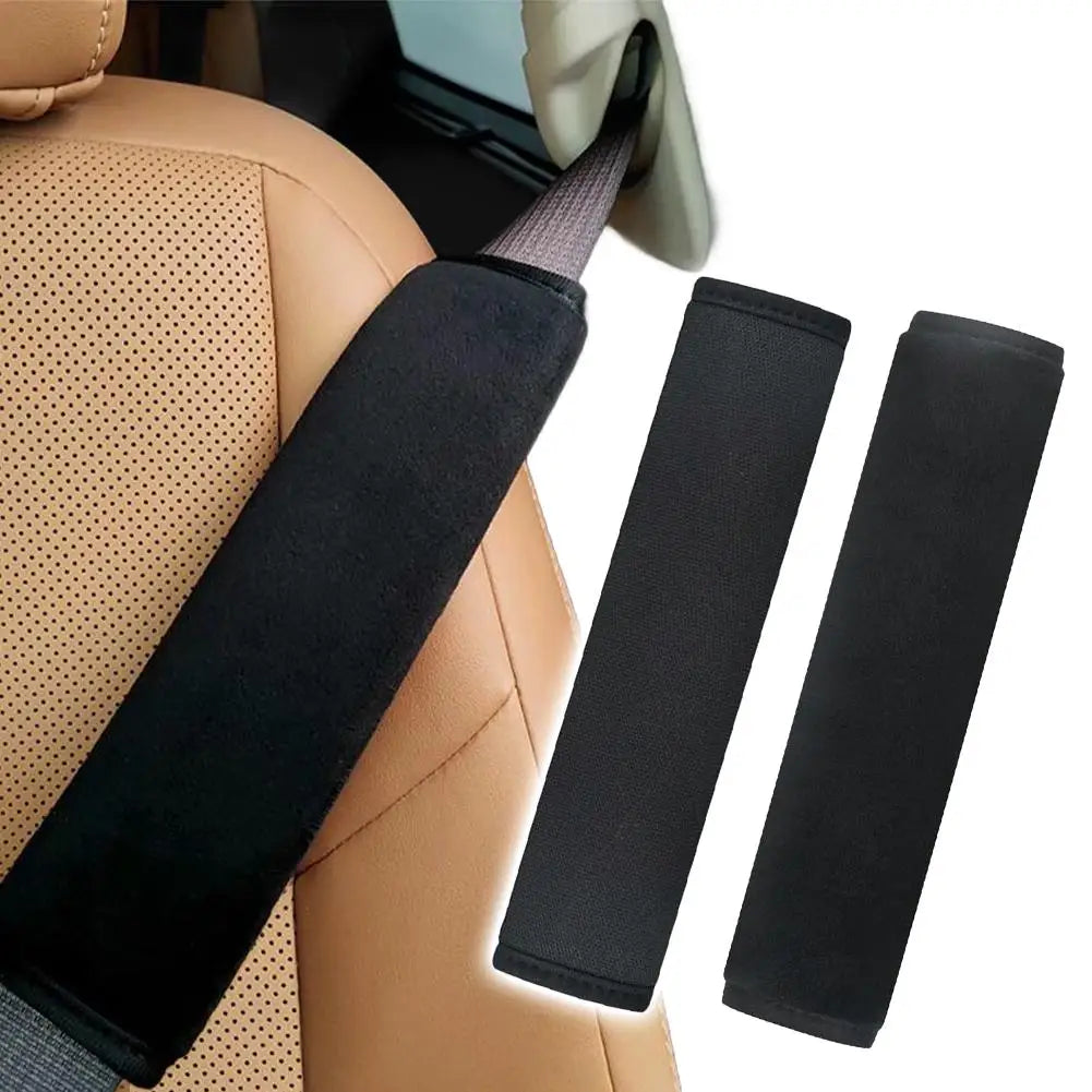 Plush Car Seat Belt Shoulder Pad Cover – Soft & Breathable
