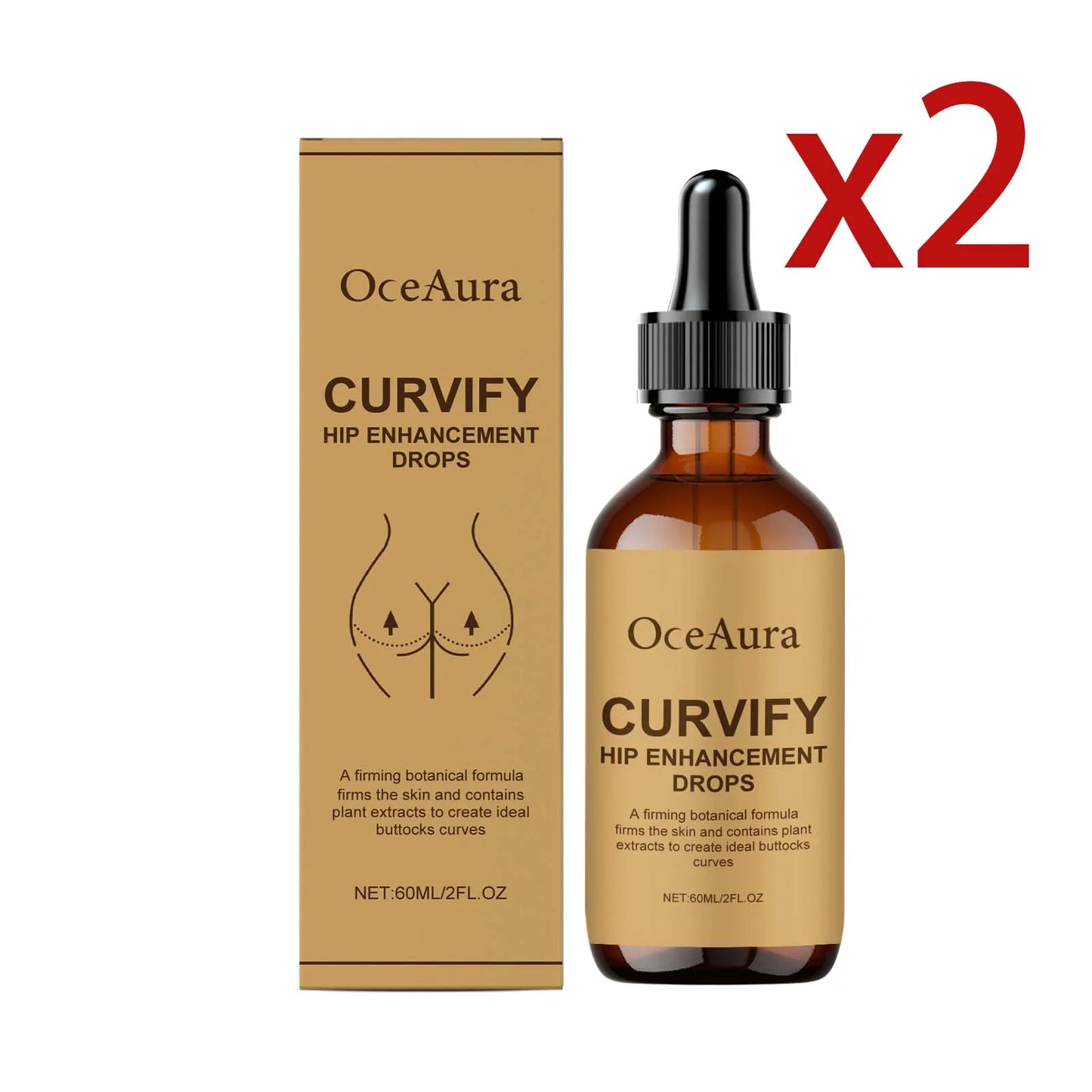 OceAura Hip Firming Lifting Essence Oil 60ml | Body Serum