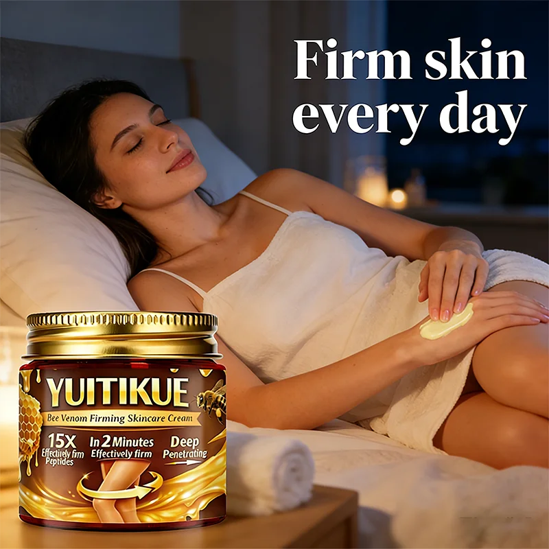 Yuitikue Bee Venom Firming Skincare Cream, 15X Peptides Deep Penetrating for 2-Minute Effective Firming & Skin Care Peaceful Pleasures Health and Wellness