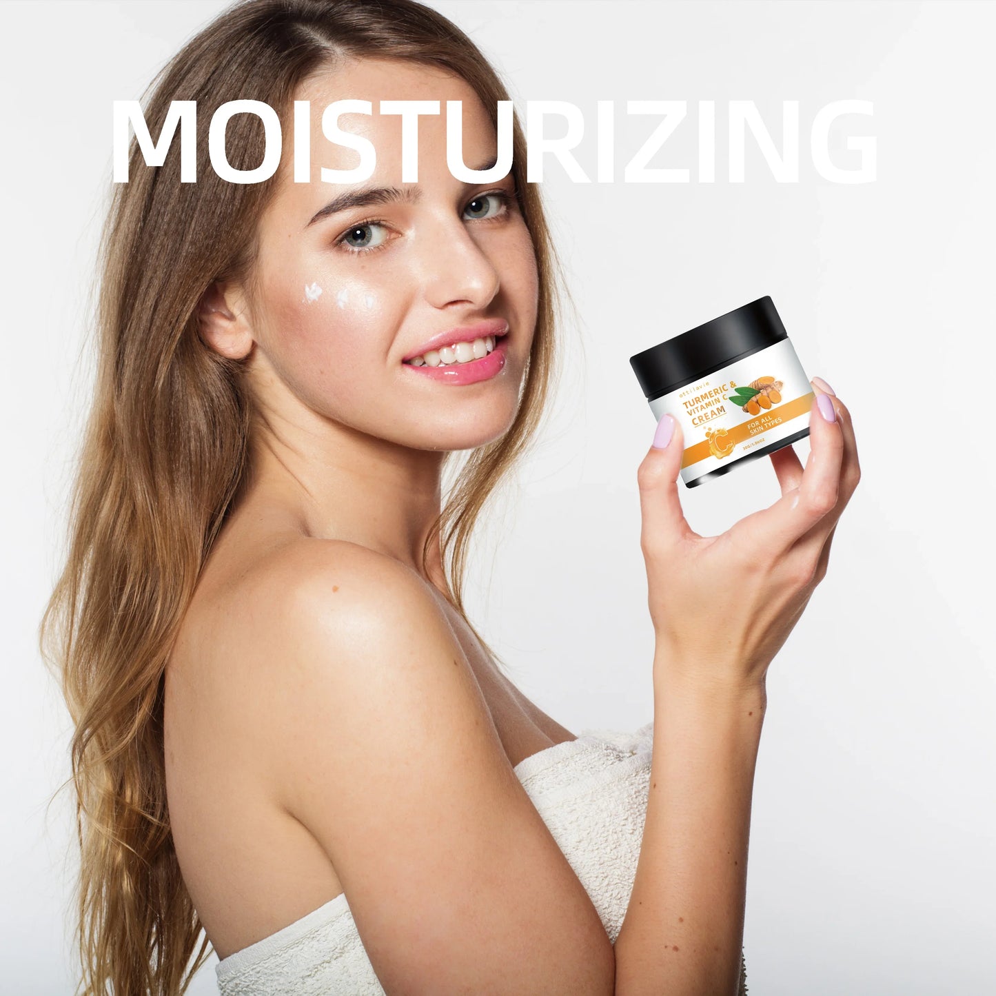 Turmeric & Vitamin C Face Cream – Lightweight Daily Hydration