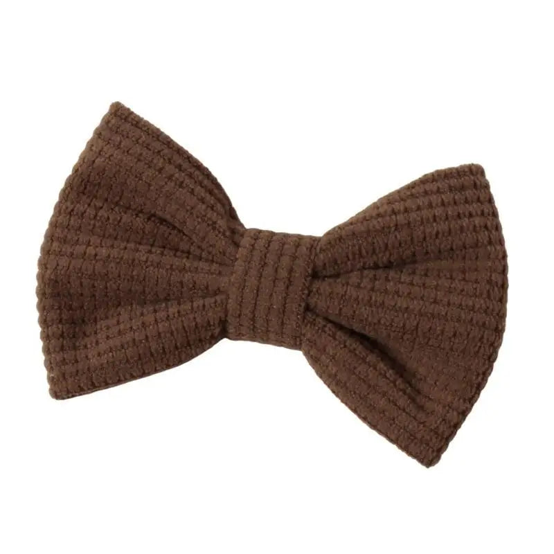 Girls Plaid Bowknot Hair Clips | Kids Barrettes Ages 3–12