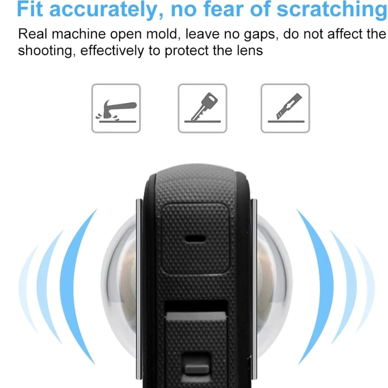 Insta360 X3 Dual Lens Protector – Waterproof PC Cover Guard