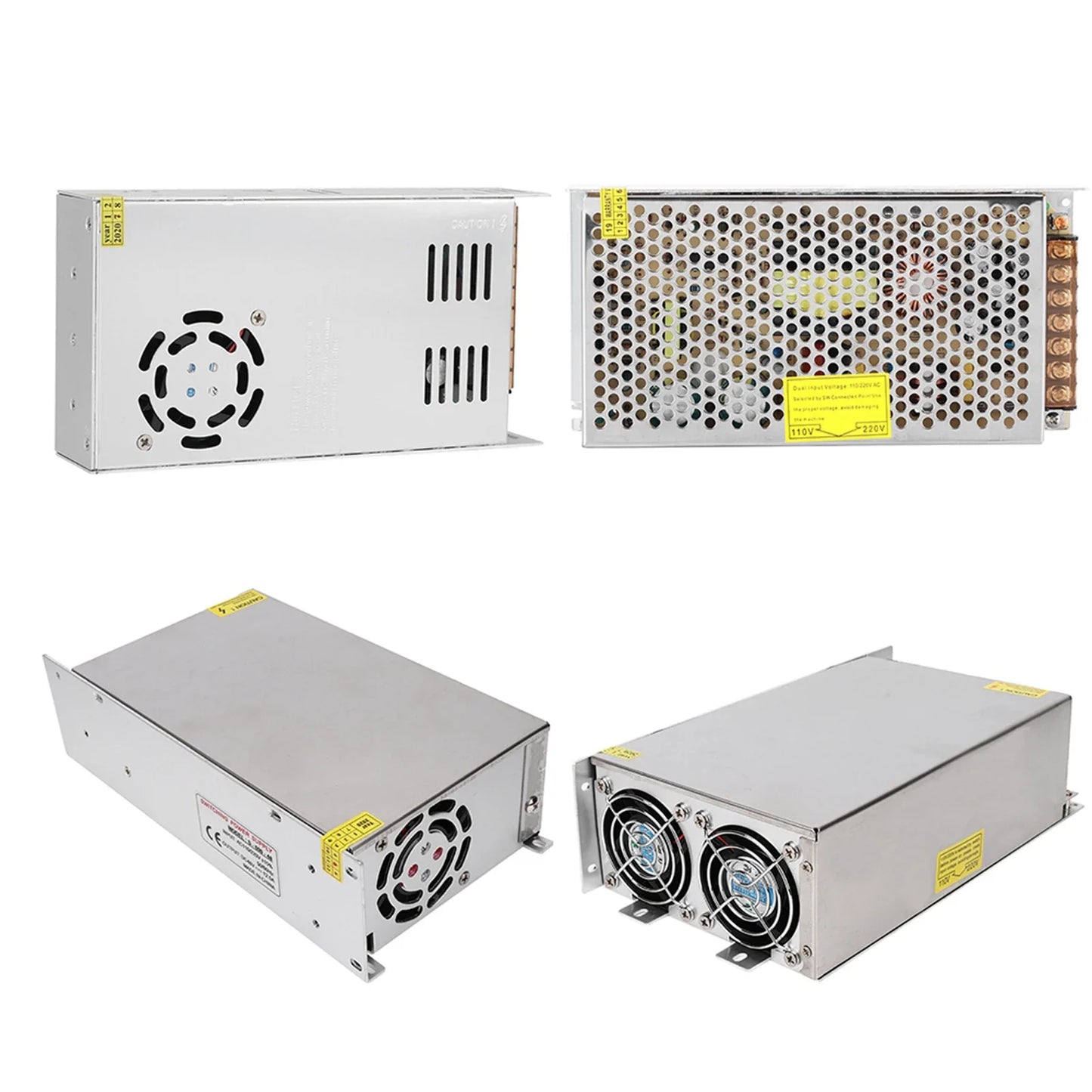 Medium Low Power Supply Driver Adapter Aluminum Alloy DC48V LED