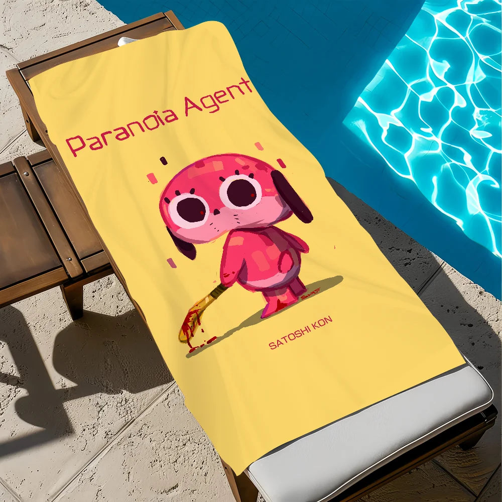 Anime Quick-Dry Beach Towel | Soft Pool Towel for Travel & Gym Quick-Dry Beach Towel Peaceful Pleasures Health and Wellness z7 STJ70x140CM