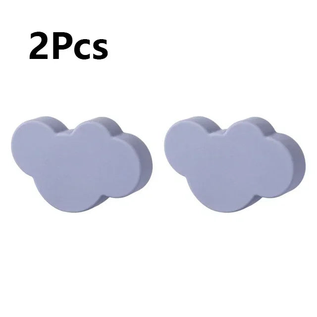 Cartoon Cloud Cabinet Knobs & Drawer Pulls for Kids' Rooms