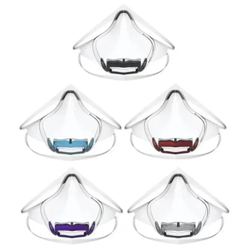 Transparent Protective Face Shield Mask Reusable Adult Plastic Mouth