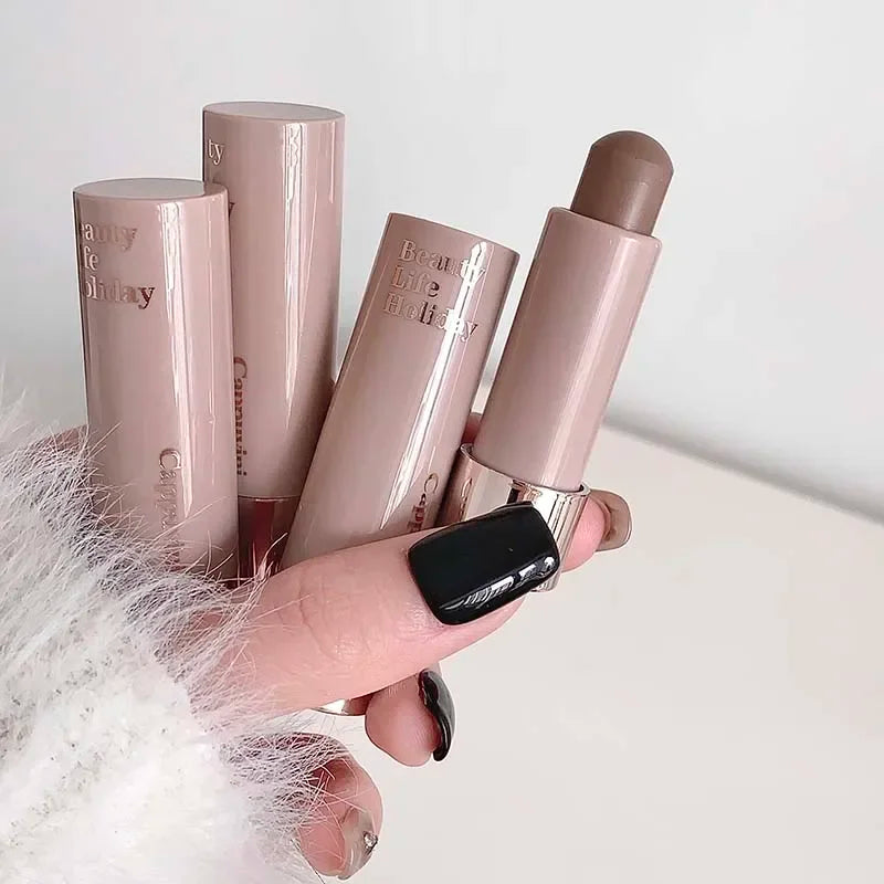 Waterproof Contour Bronzer Stick | Matte Grey Brown Highlighter