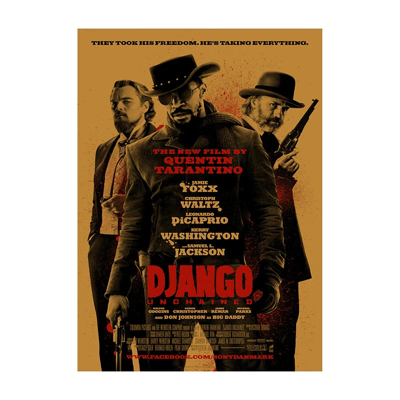 Retro Leon Movie Canvas Wall Art | Vintage Film Poster Print