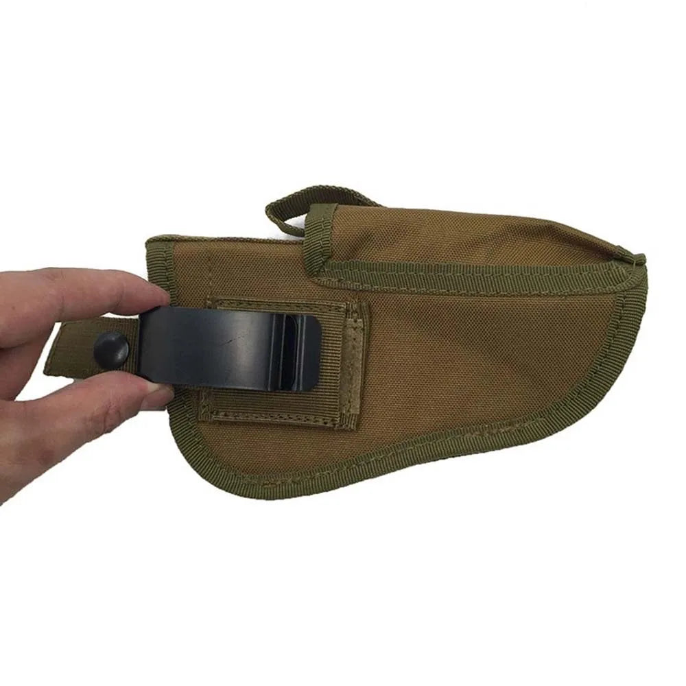 Molle Right Left Interchangeable Tactical Pistol Gun Holster The Waistband with Magazine IWB Holsters Gun Accessories Peaceful Pleasures Health and Wellness