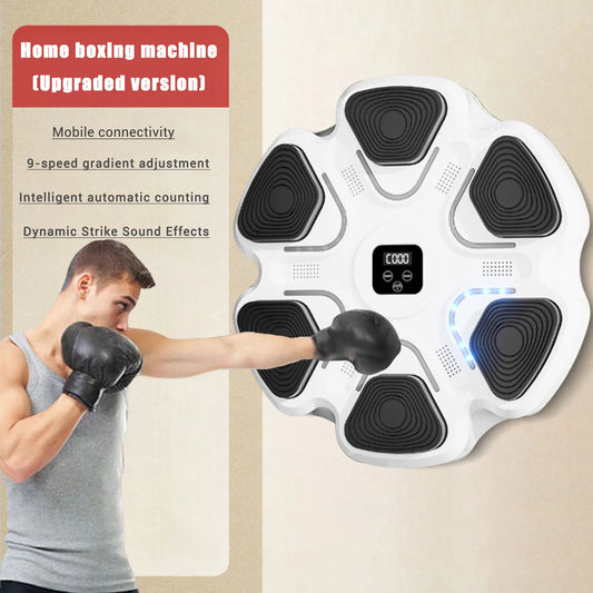 Smart Musical Boxing Machine Portable Release Pressure Boxing Device Kicking Sparring Training Gear Peaceful Pleasures Health and Wellness