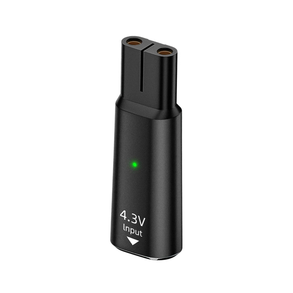 Type-C Charger Adapter for Philips OneBlade QP2520 QP2620 4.3V Peaceful Pleasures Health and Wellness black