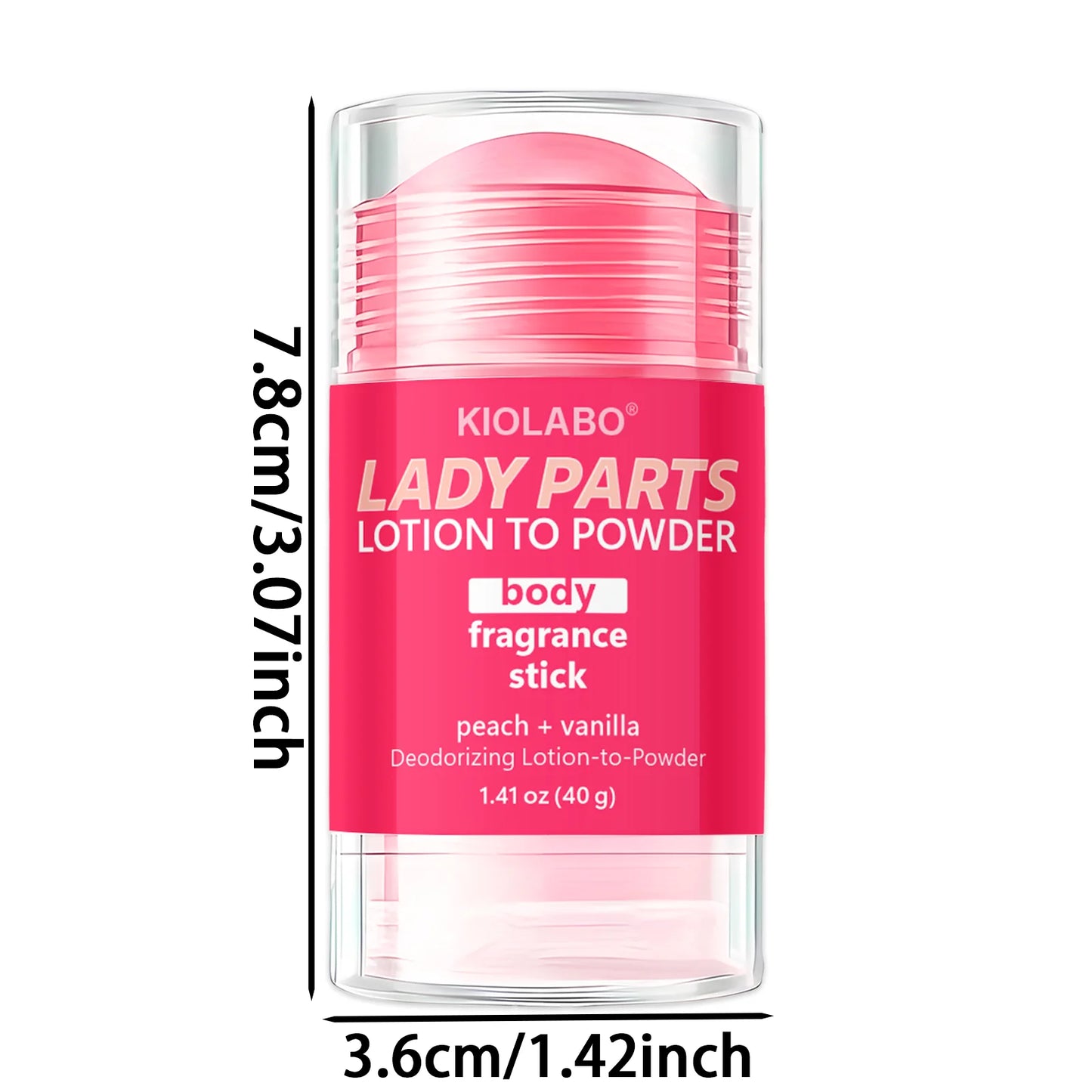Rose Natural Deodorant Stick 40g | Long-Lasting & Moisturizing