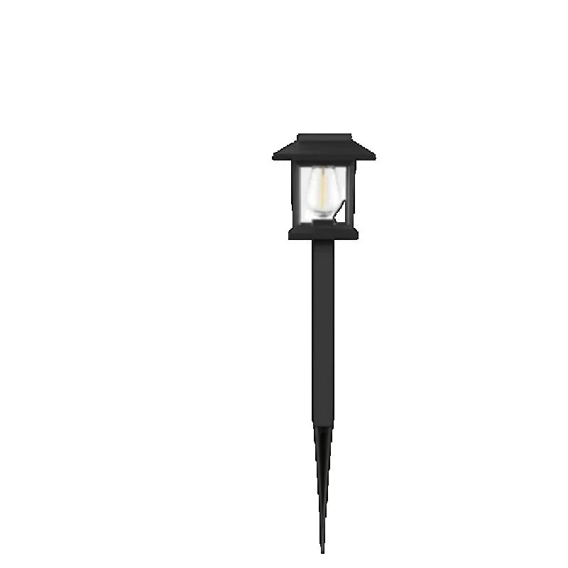 10-Pack Solar LED Spike Lights | Warm Garden Landscape Lamps