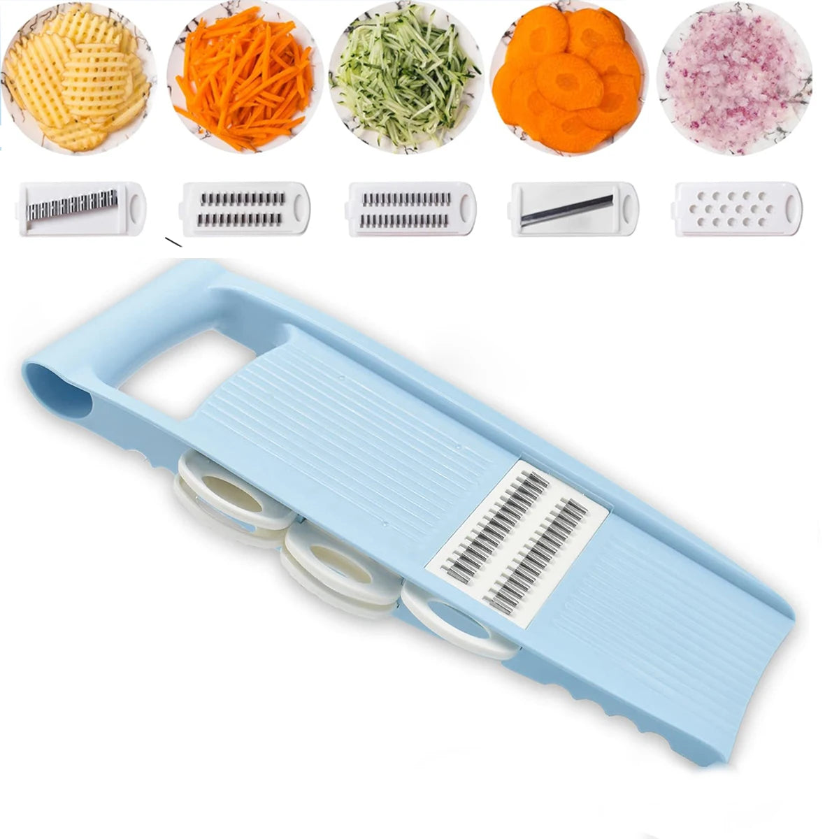 5-in-1 Vegetable Slicer & Food Grater | Kitchen Mandoline