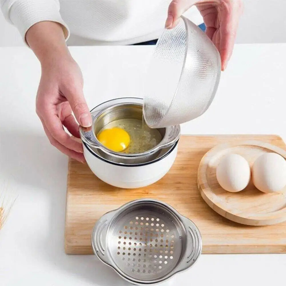 Stainless Steel Food Can Strainer Sieve Tuna Press Lids Oil Drainer Remover Vegetable And Fruit Can Strainer Kitchen Acceesories Peaceful Pleasures Health and Wellness
