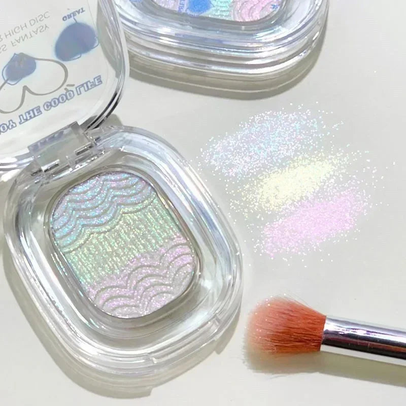 Chameleon Gradient Glitter Eyeshadow Palette | Shimmer Highlight