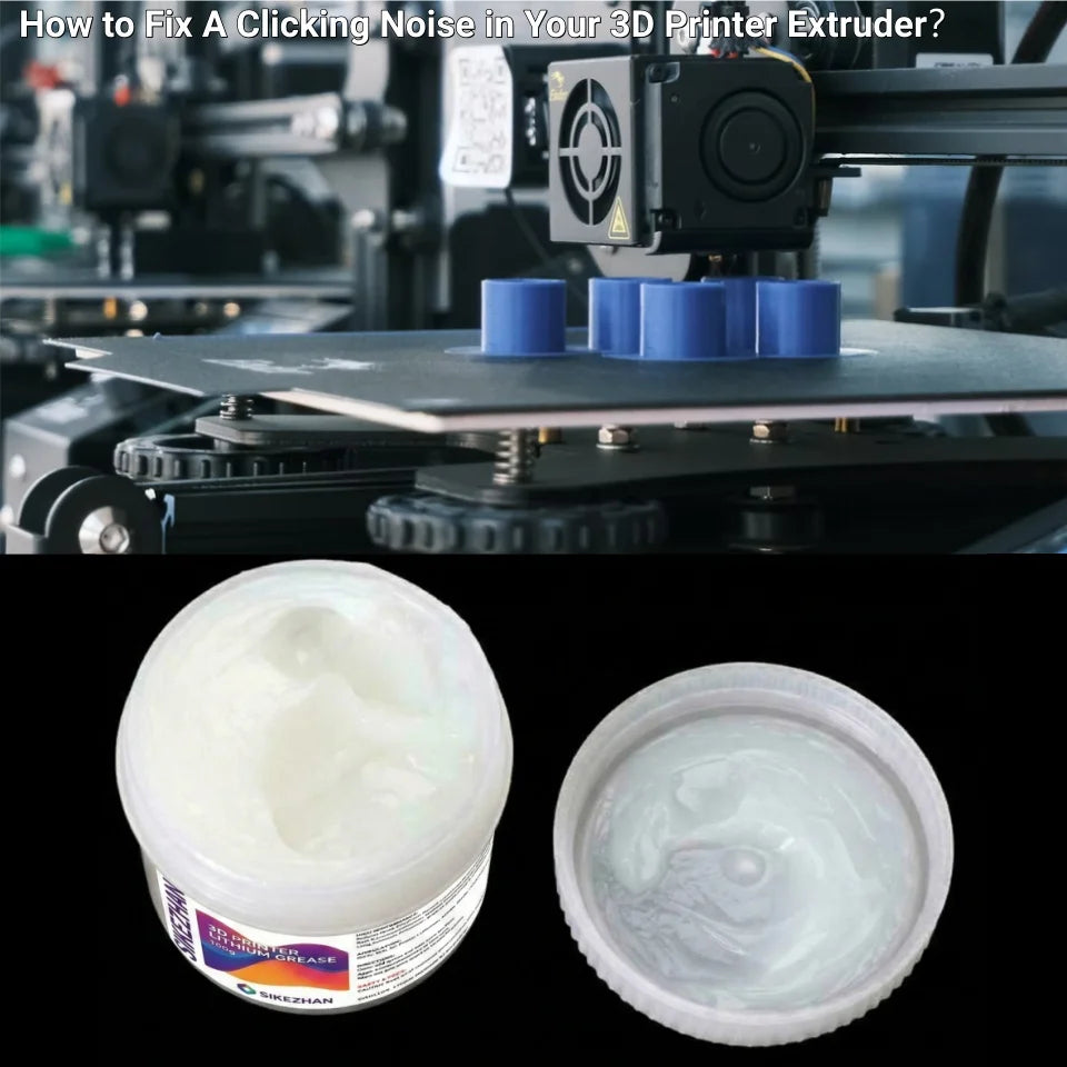 3D Printer Lithium Grease 100g Kit for Lead Screw Linear Rail Bearing Reduce Noise Lubricant Anti-Rust Maintenance with Brushes Peaceful Pleasures Health and Wellness