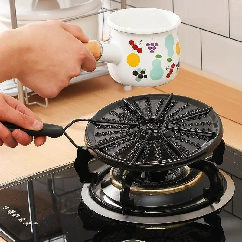 Heating Pad for Heat Conduction Plate Durable and Safe Home Enamel Heat Diffuser Plate Gas Stove Accessories Kitchen Tools Peaceful Pleasures Health and Wellness
