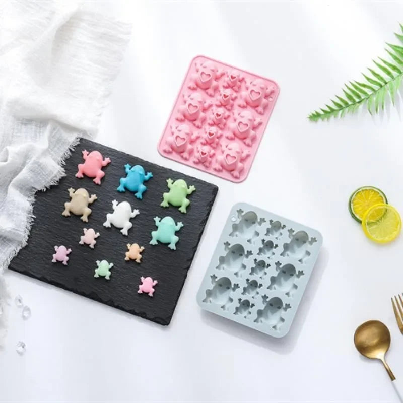 DIY Cake Dessert Making Mold Baking Tool Candy Frog Shaped Party