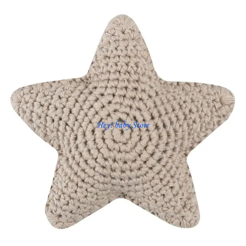 Crochet Star Pacifier Clip Teething Toy | Baby DIY Bead Gift