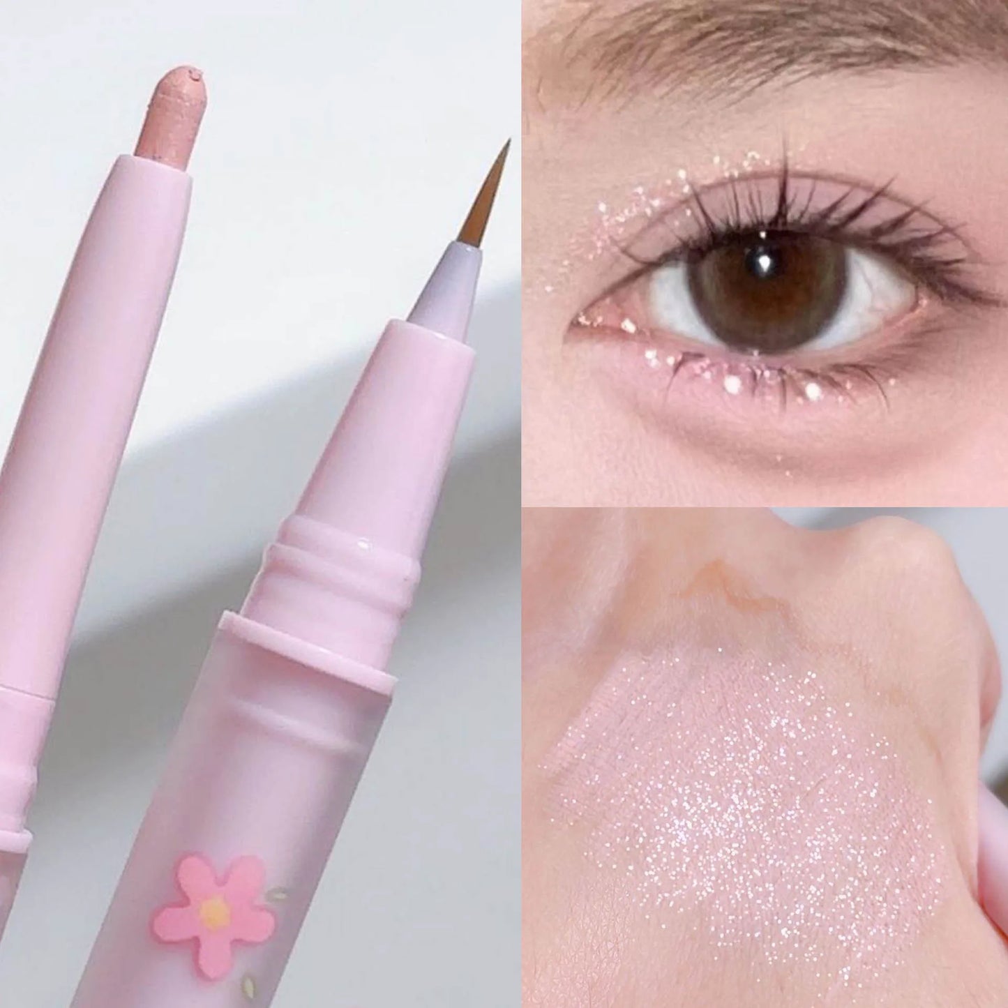 Glitter Diamond Eyeliner & Eye Shadow Pen | Waterproof Shimmer