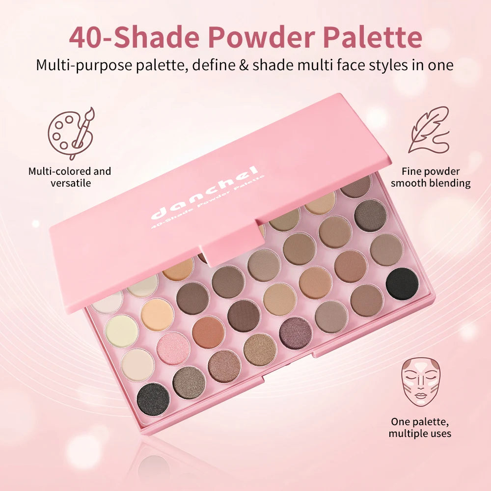 All In One Makeup Set Gathering All Cosmetic Including Base Makeup, Concealer, Contour ,Powder Blusher, Eyebrow Eye, Lip Makeup Peaceful Pleasures Health and Wellness