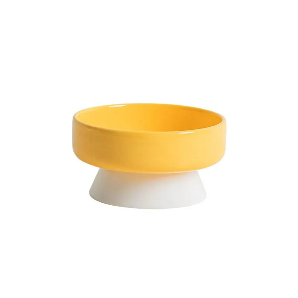 Ceramic Cat & Dog Bowl – Non-Slip, Anti-Tip, Large Capacity