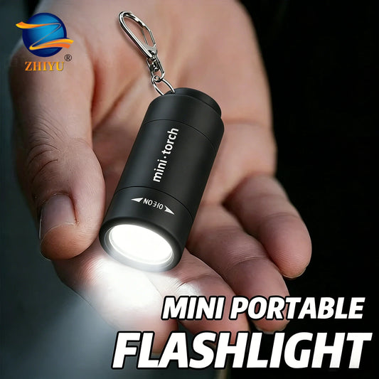 Mini USB Rechargeable LED Keychain Flashlight – Waterproof Keychain Flashlight Oasis Select