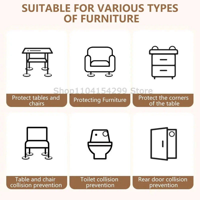 Non-Slip Furniture Pads | 6mm Self-Adhesive EVA Foam Roll
