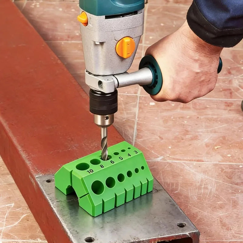 3D Printed Drill Guide Jig – 45° & 90° Bit Alignment Tool