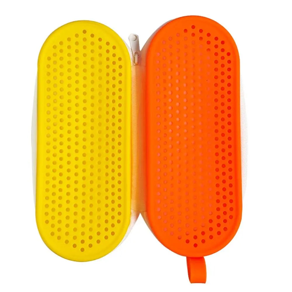 Silicone Swimming Goggles Case – Dual Zipper & Breathable