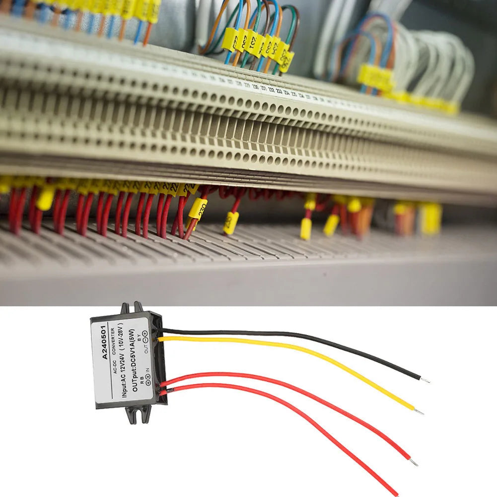 AC 12V 24V to 5V Converter AC Power Supply Module Power Supply Module Peaceful Pleasures Health and Wellness