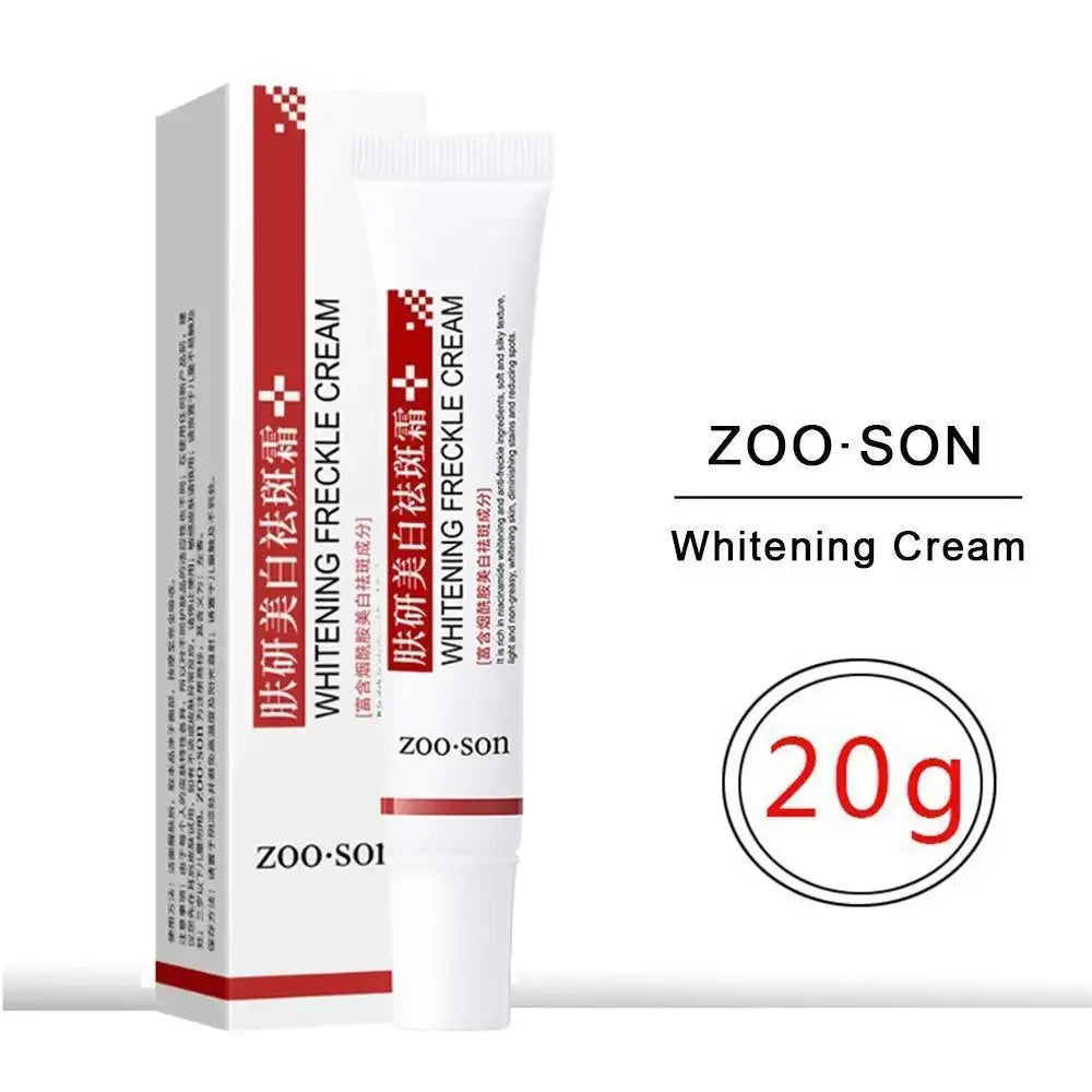 Whitening Freckle Cream 20g Remove Dark Spots Anti Freckle Face Creams Niacinamide Fade Pigmentation Melasma Brighten Skin Care Peaceful Pleasures Health and Wellness Default Title