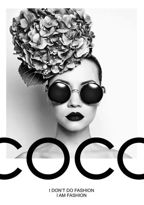 Nordic Luxury Minimalist Perfume Bottle Pop Art Prints Fashion Coco Poster Black White Parfum Giclee Wall Decor Painting Peaceful Pleasures Health and Wellness 30X40CM A7